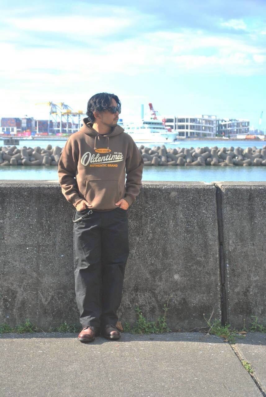 DARK BROWN:165cmMサイズ着用