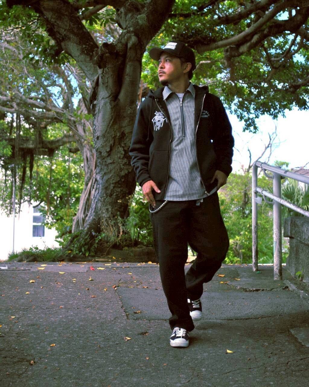 BLACK:168cmMサイズ着用