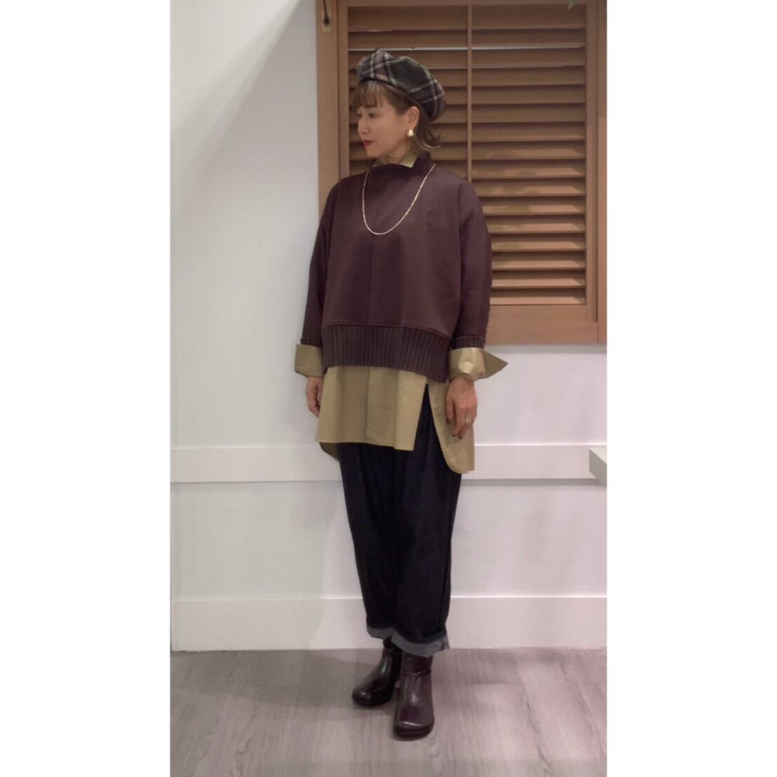 川越店  165cm  /  着用カラー beige