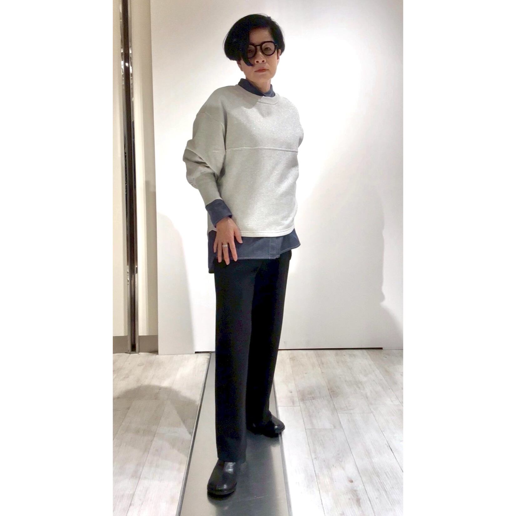 千葉店  155cm  /  着用カラー navy