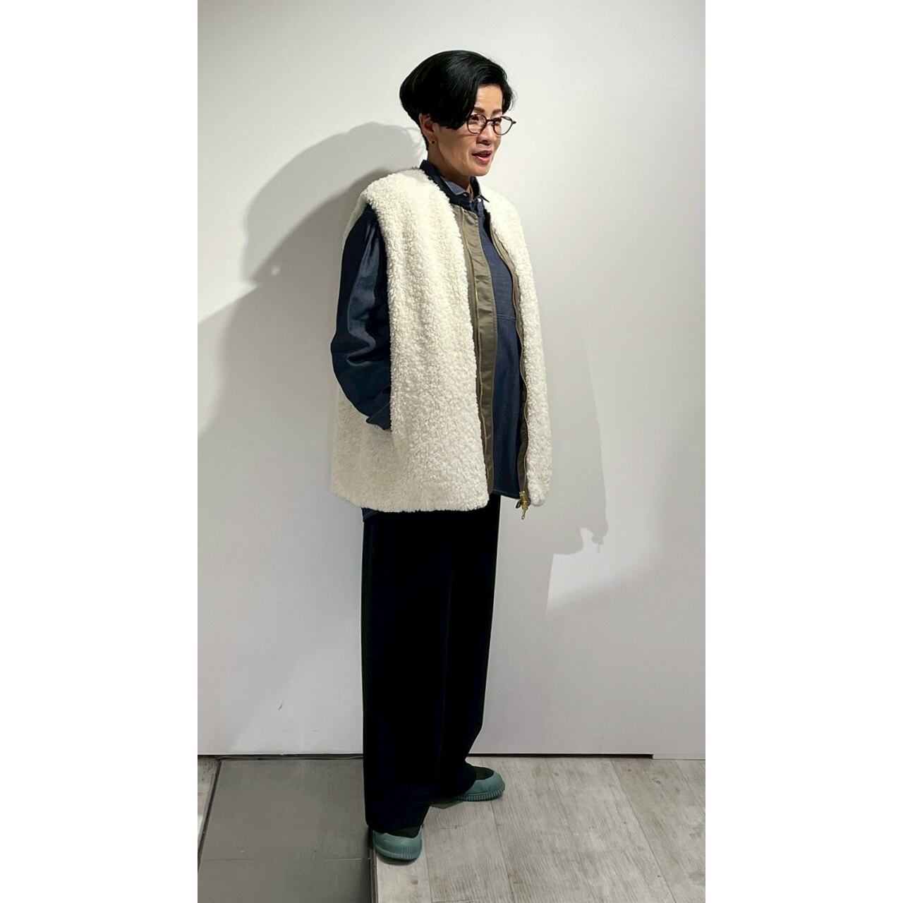 千葉店  155cm  /  着用カラー navy