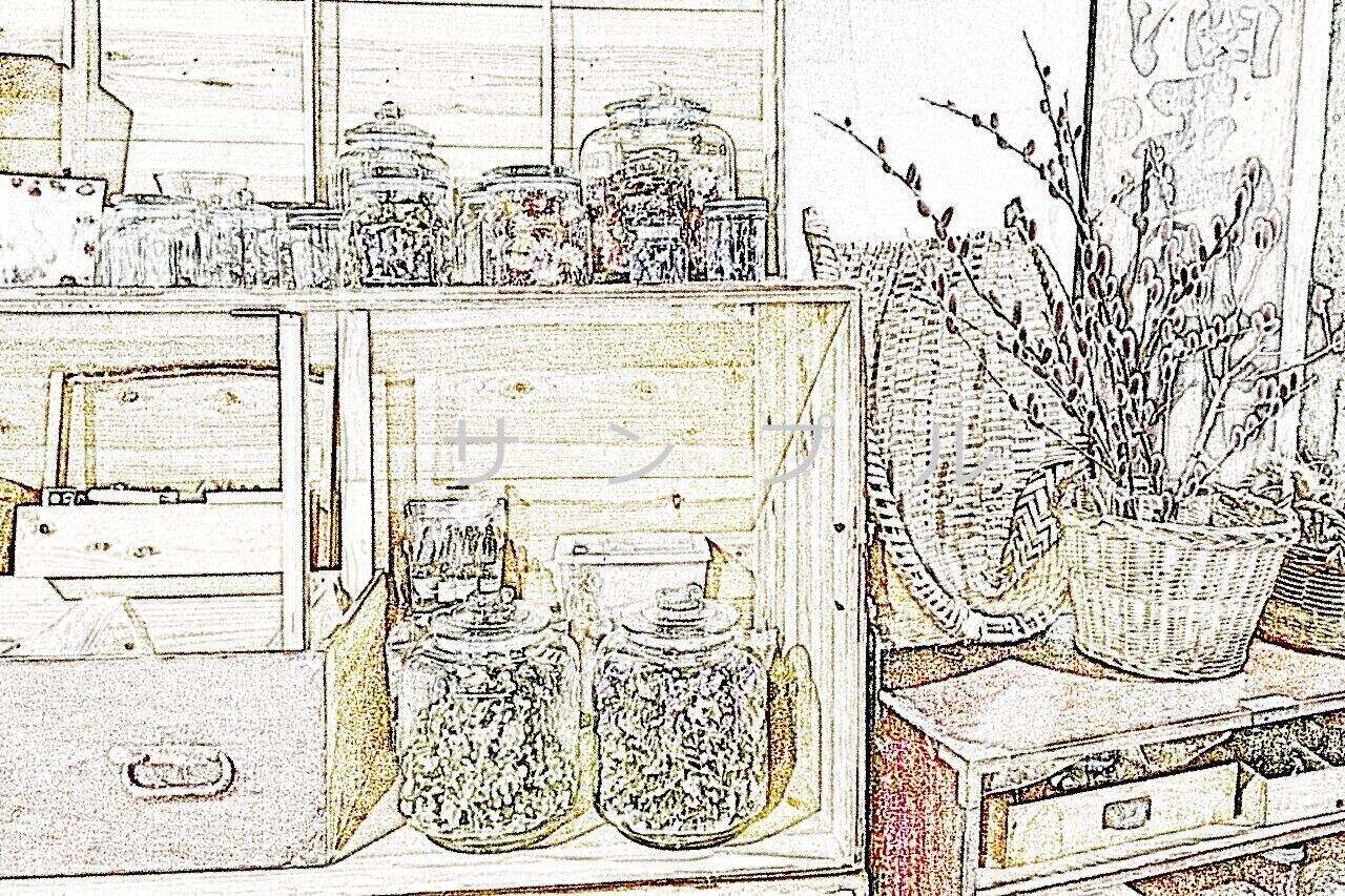 ガラスポット1004