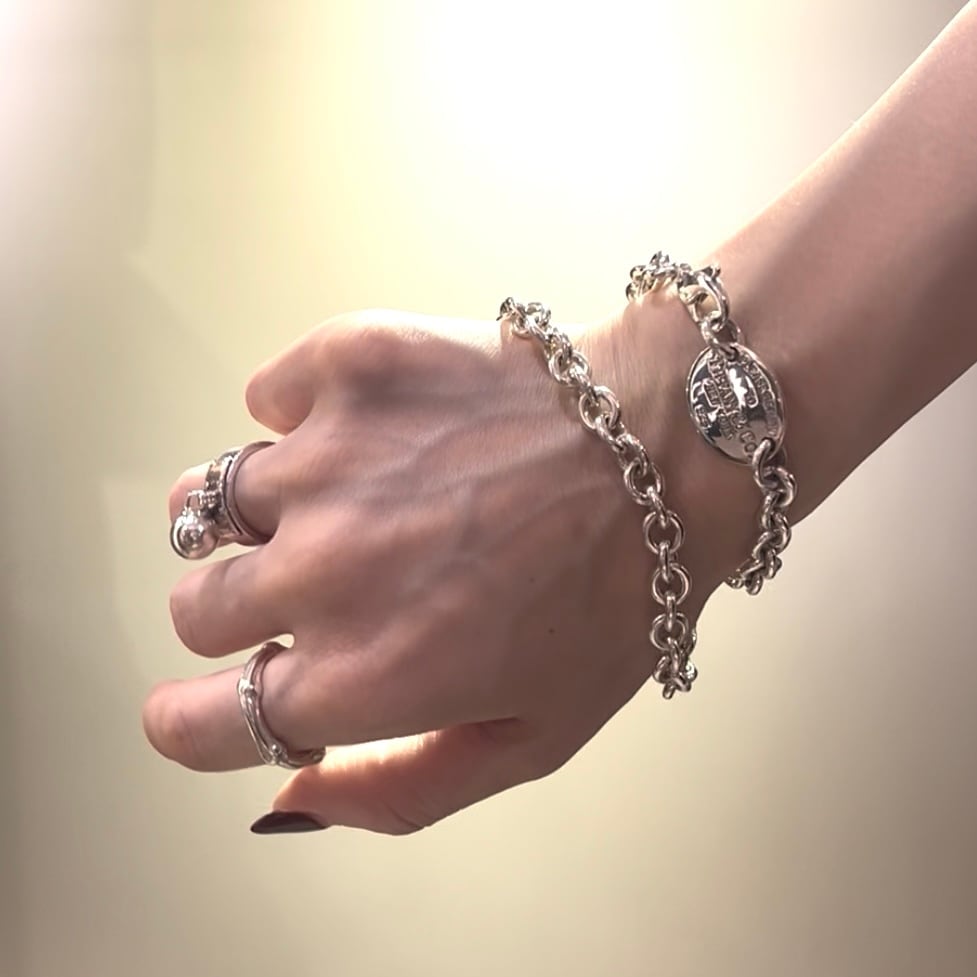 TIFFANY&CO.】2065 TIFFANY &CO バンブーリング 14-15号／シルバー925