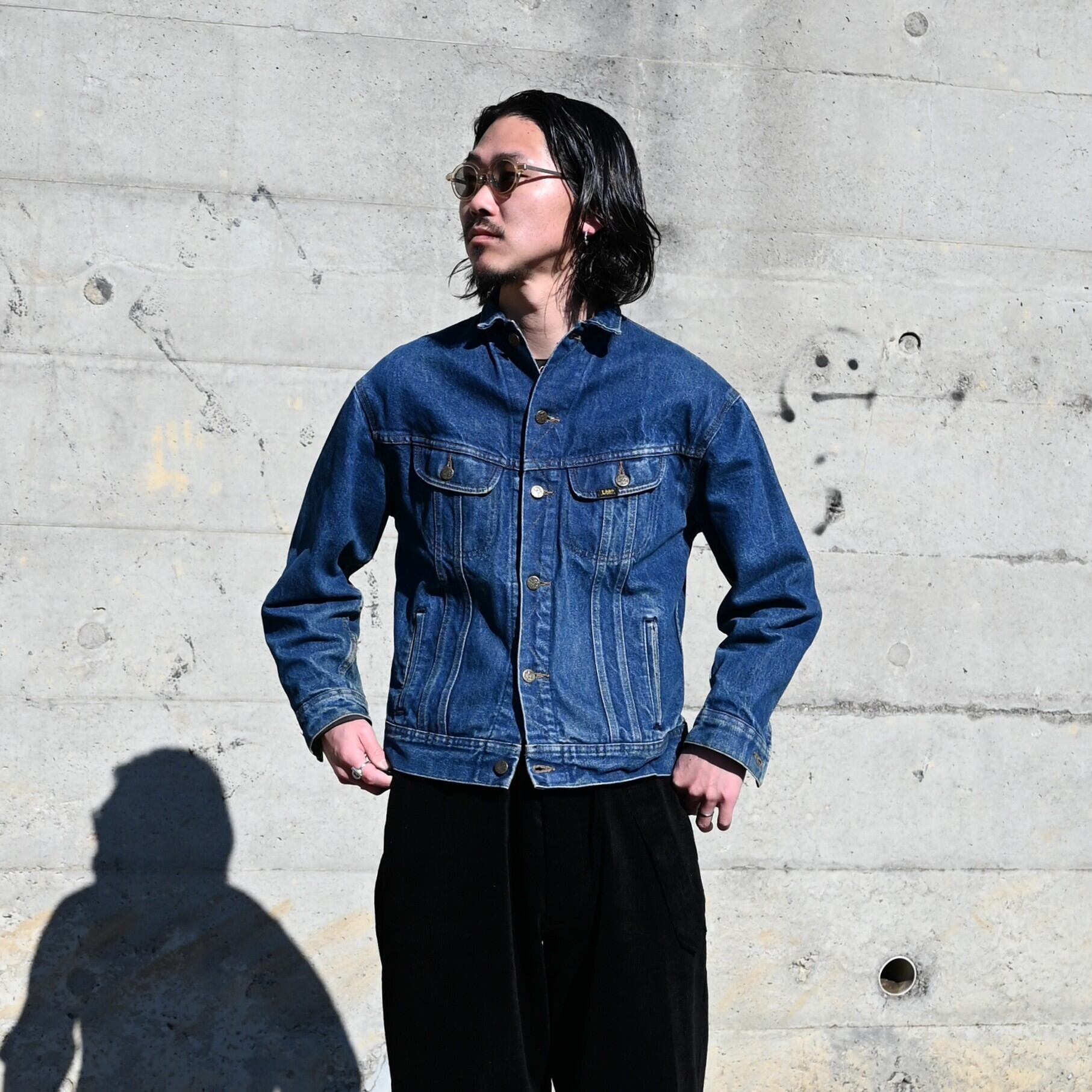80's Lee vintage XL 220-J Denim Jacket | GANKO