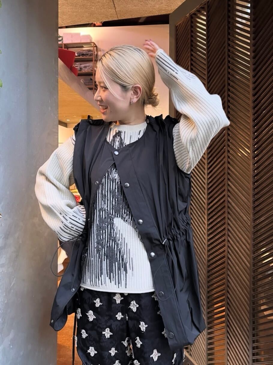 25AW】BELPER ベルパー / DINOSAUR JACQUARD PANTS / ジャガードパンツ