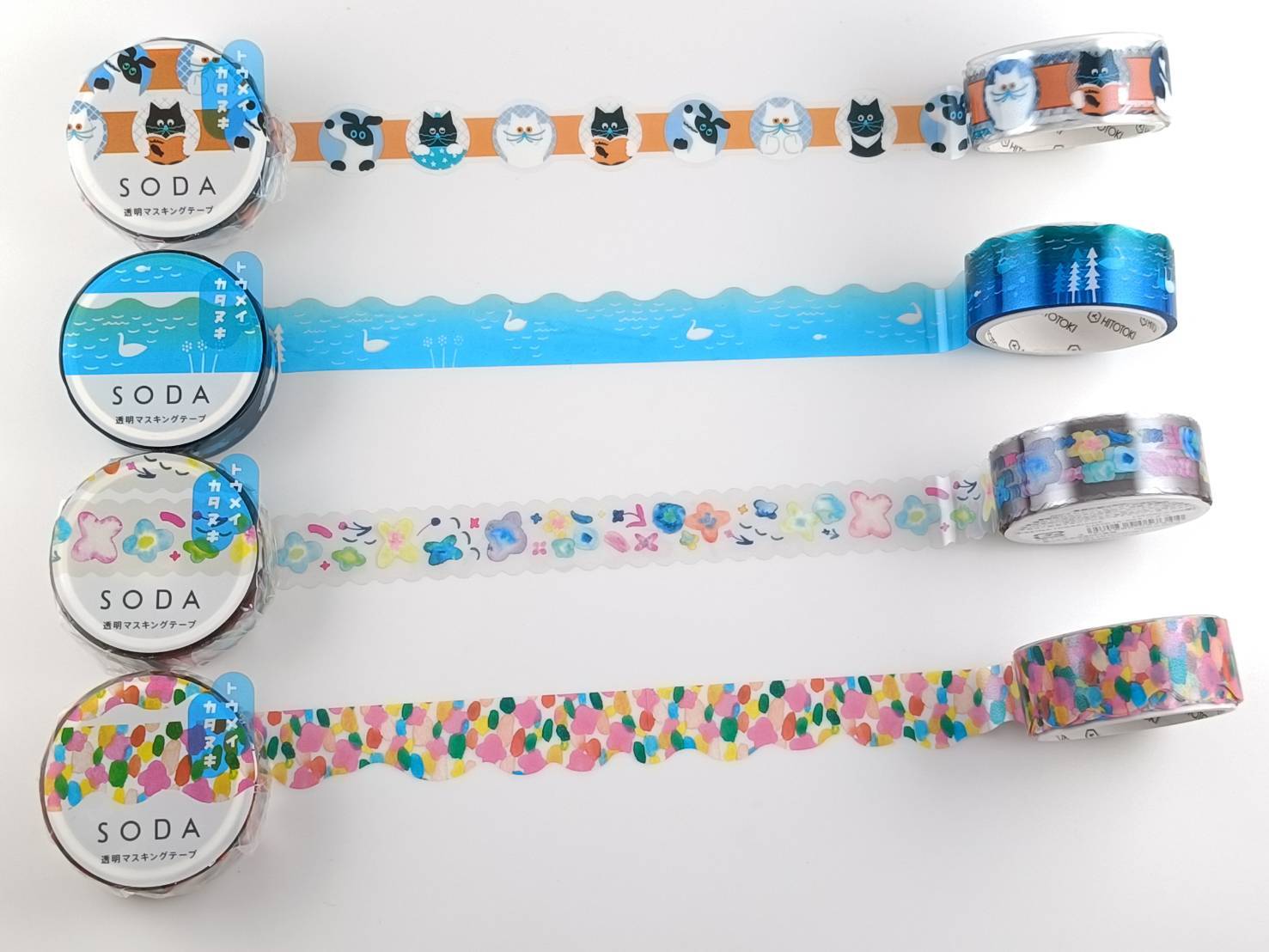 型抜きパターンで華やかに