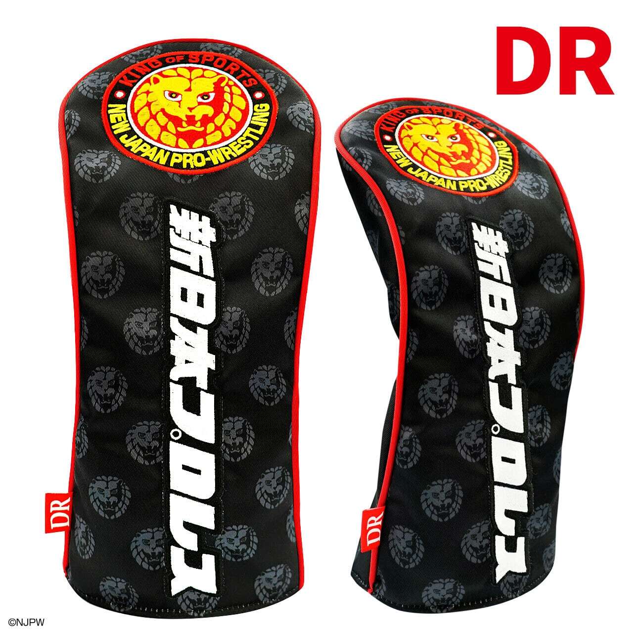 新日本プロレス ストレートタイプヘッドカバー（ドライバー用