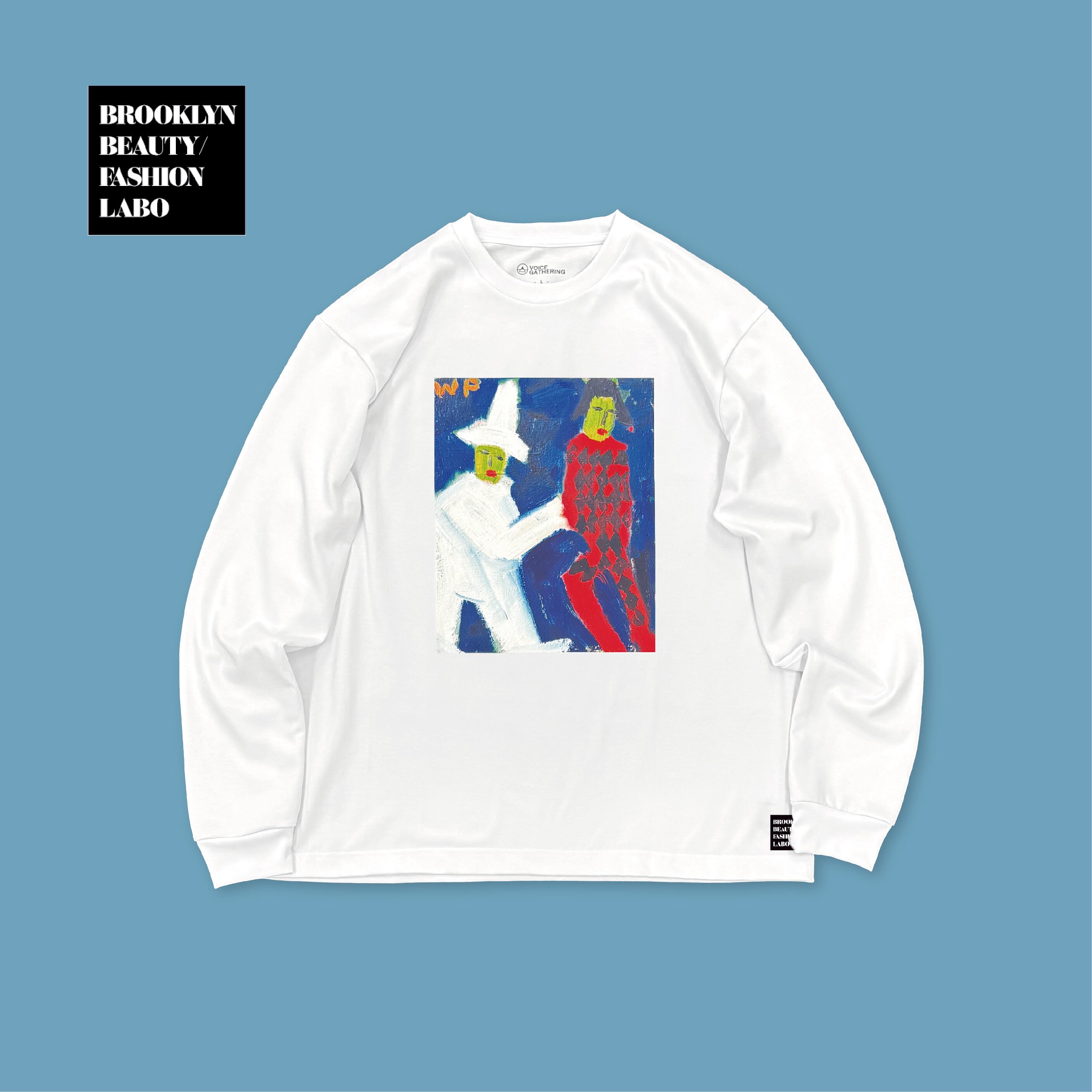 「Pierrot and Harlequin」ロングスリーブTシャツ