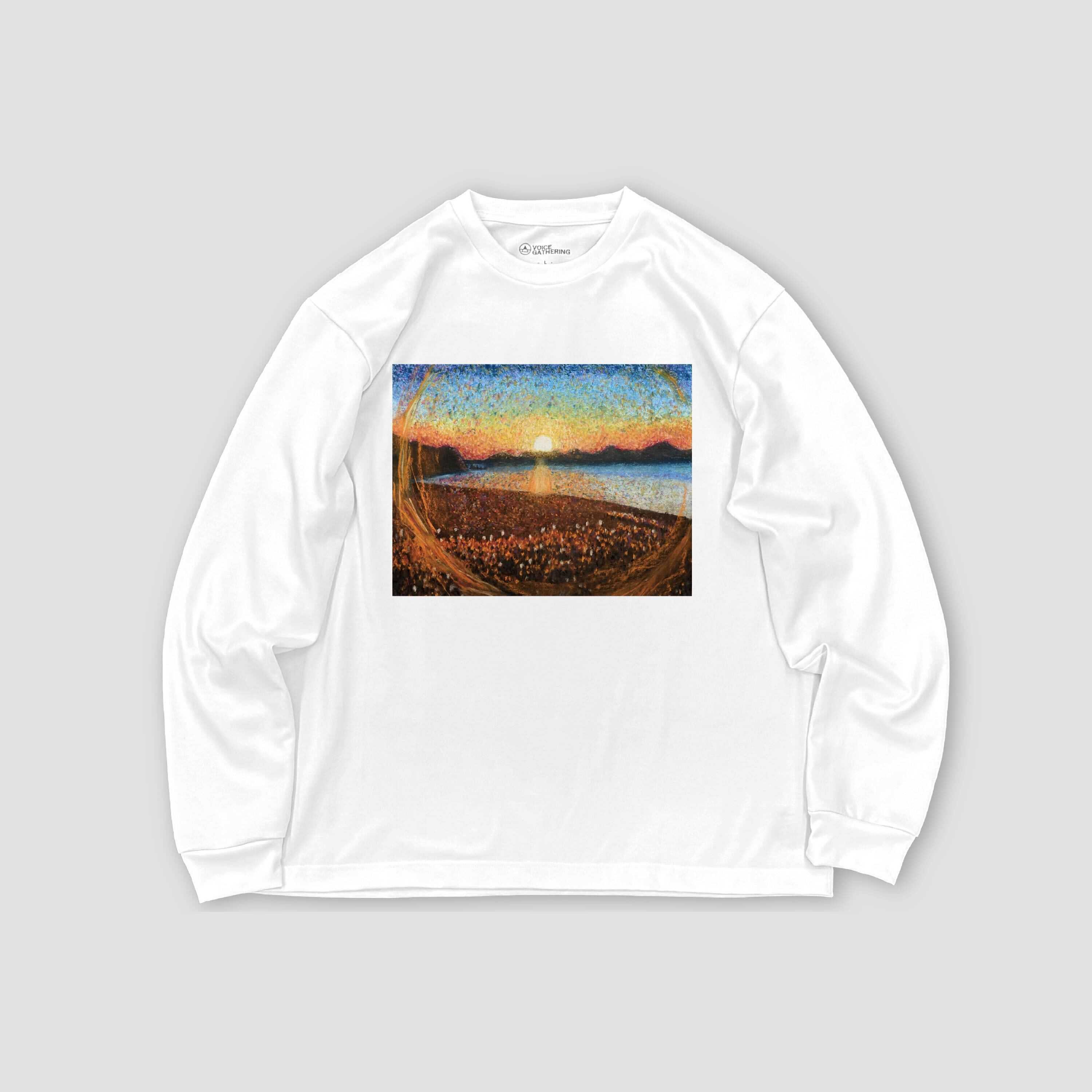 「The first sunrise（初日の出）」ロングスリーブTシャツ