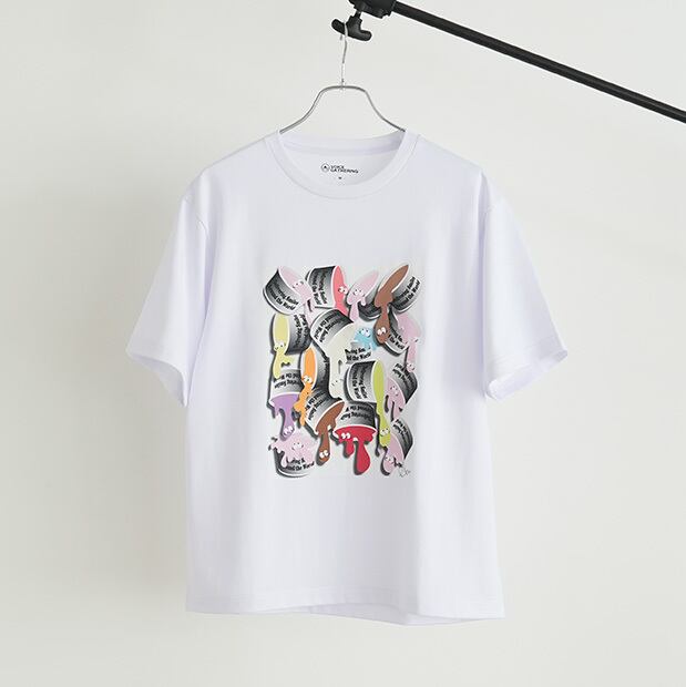 「Work that makes you smile」ショートスリーブTシャツ