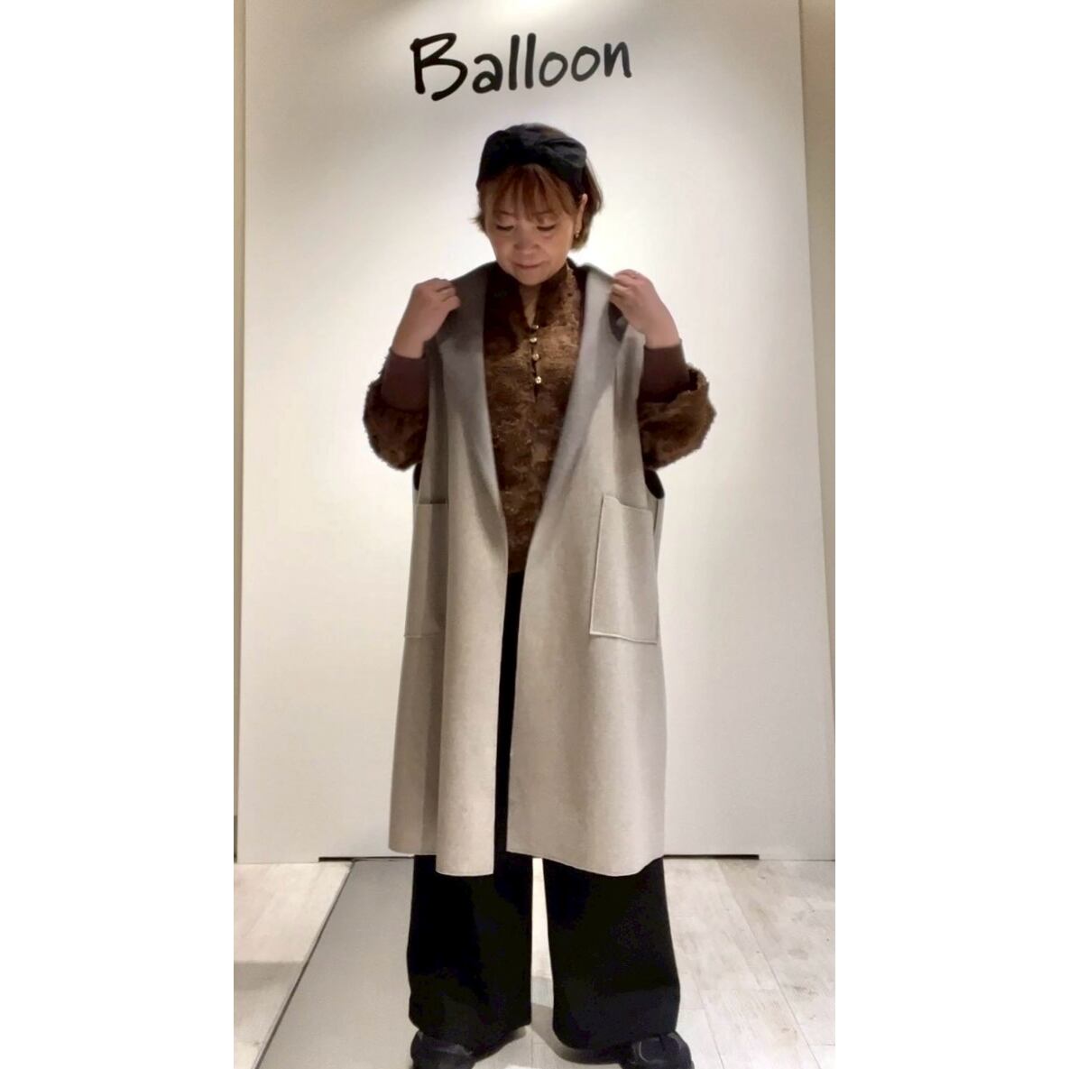 千葉店  154cm  /  着用カラー BRW