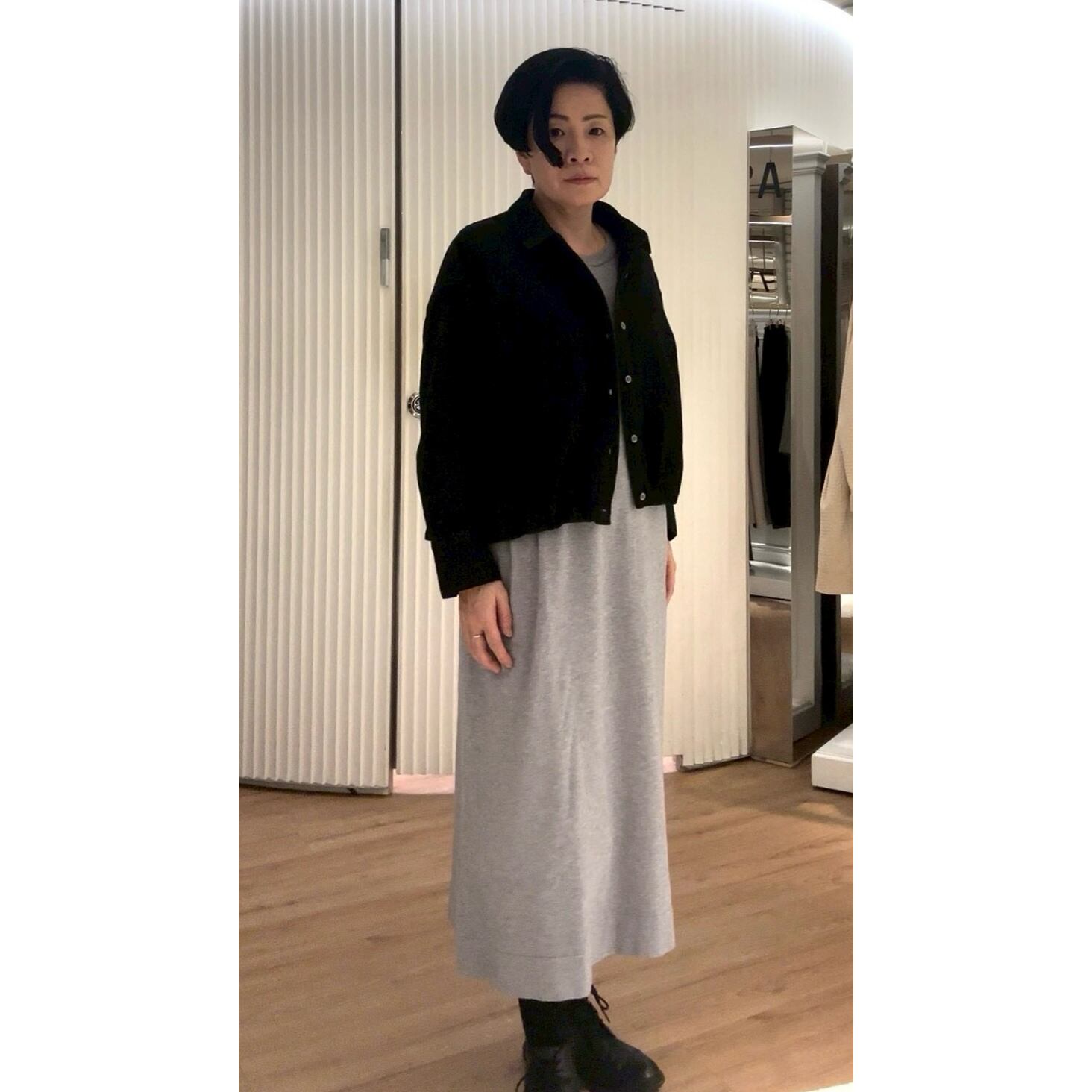 千葉店 155cm  /  着用カラー blk