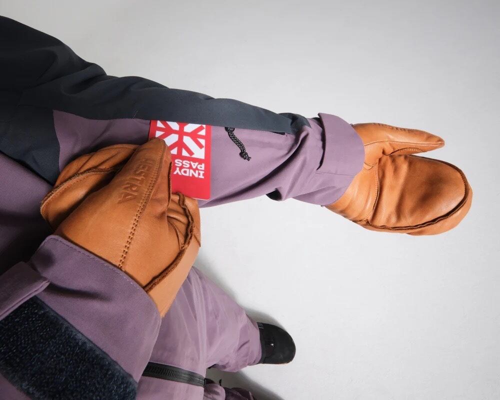 左手首ジッパー付きパス用ポケット