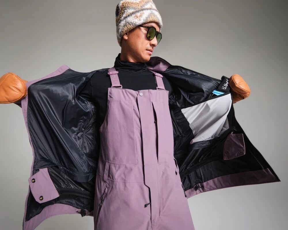 メッシュ製ドロップポケット