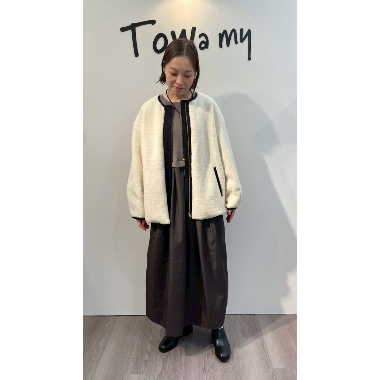 新宿店  162cm  /  Brown×D.Brown×Br