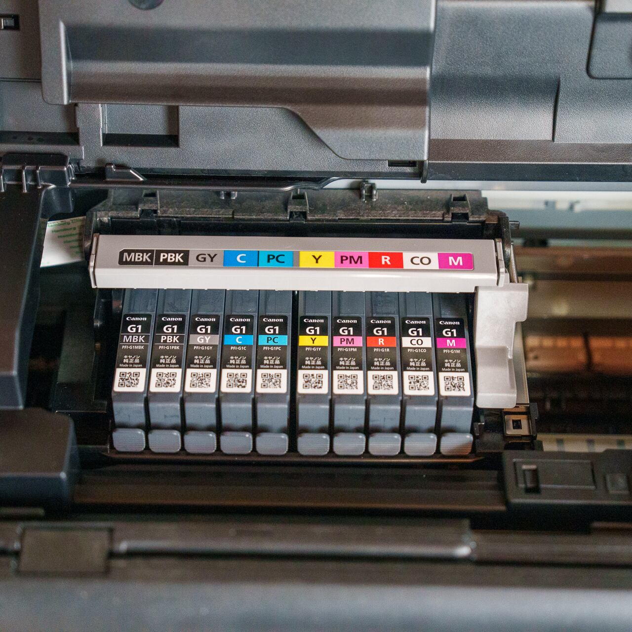 純正インクを使用