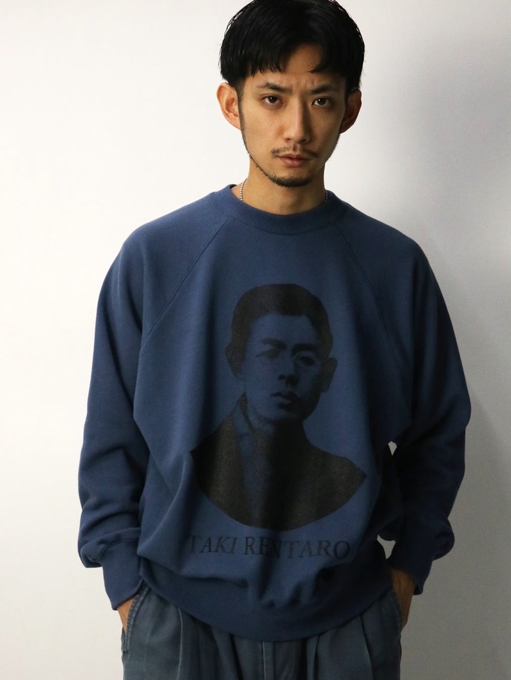 瀧廉太郎スウェット -ナス紺- | THEモンゴリアンチョップス