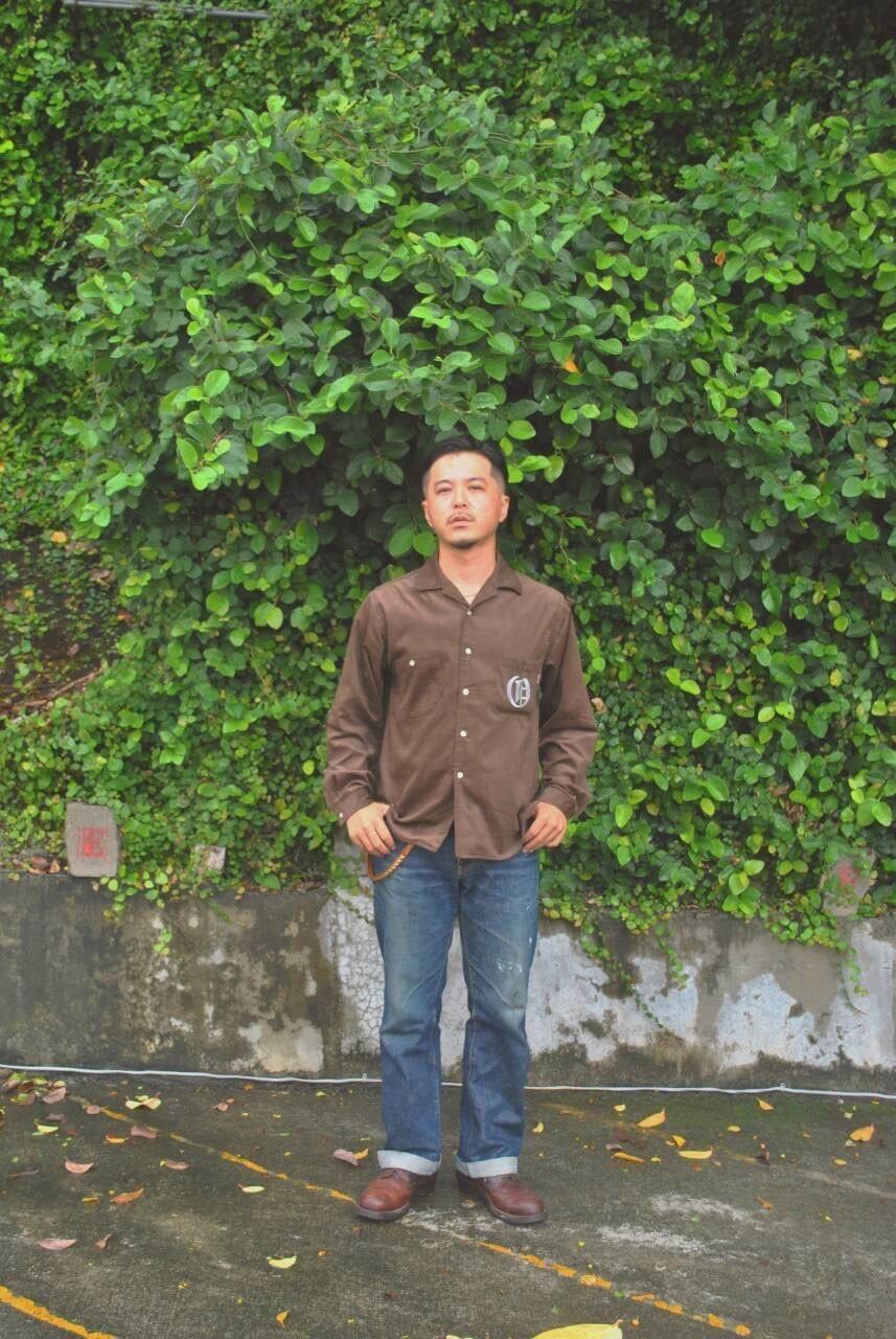 BROWN:168cmMサイズ着用