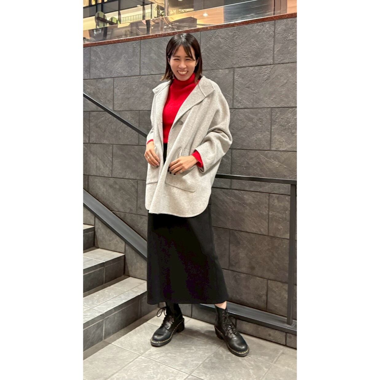 福岡店  170cm  /  着用カラー Red