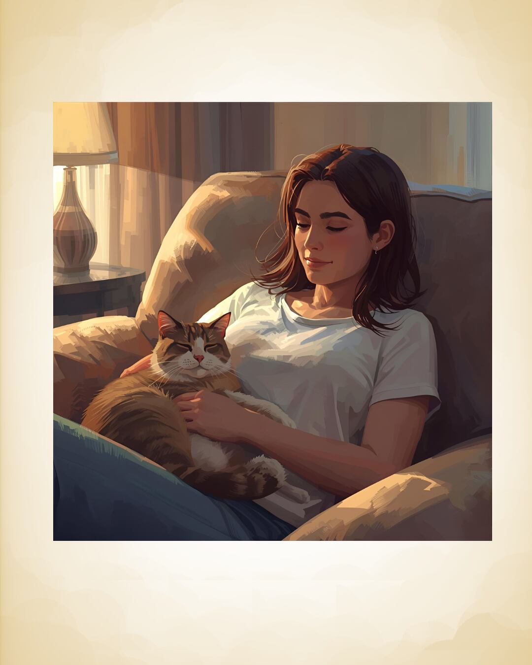 愛猫と一緒に整える穏やかなひととき。 今日もゆっくり、ココロもカラダもバランスよく。🌿🐱