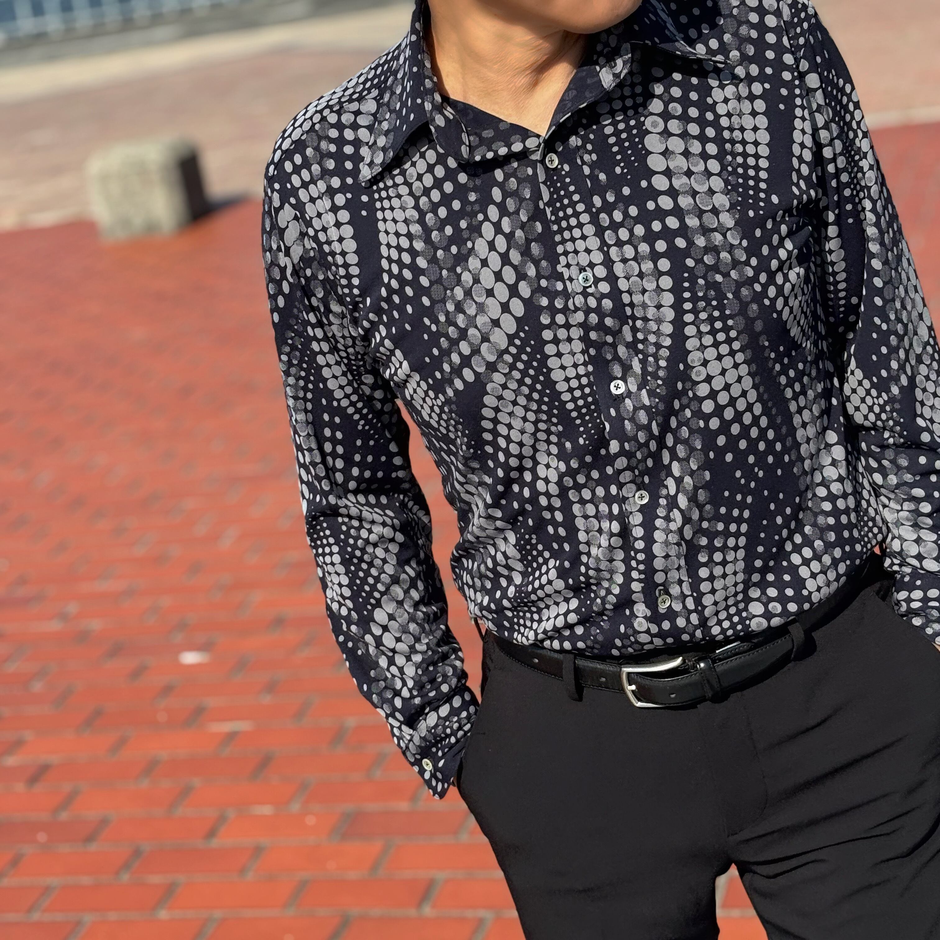 作品例　メンズシャツ