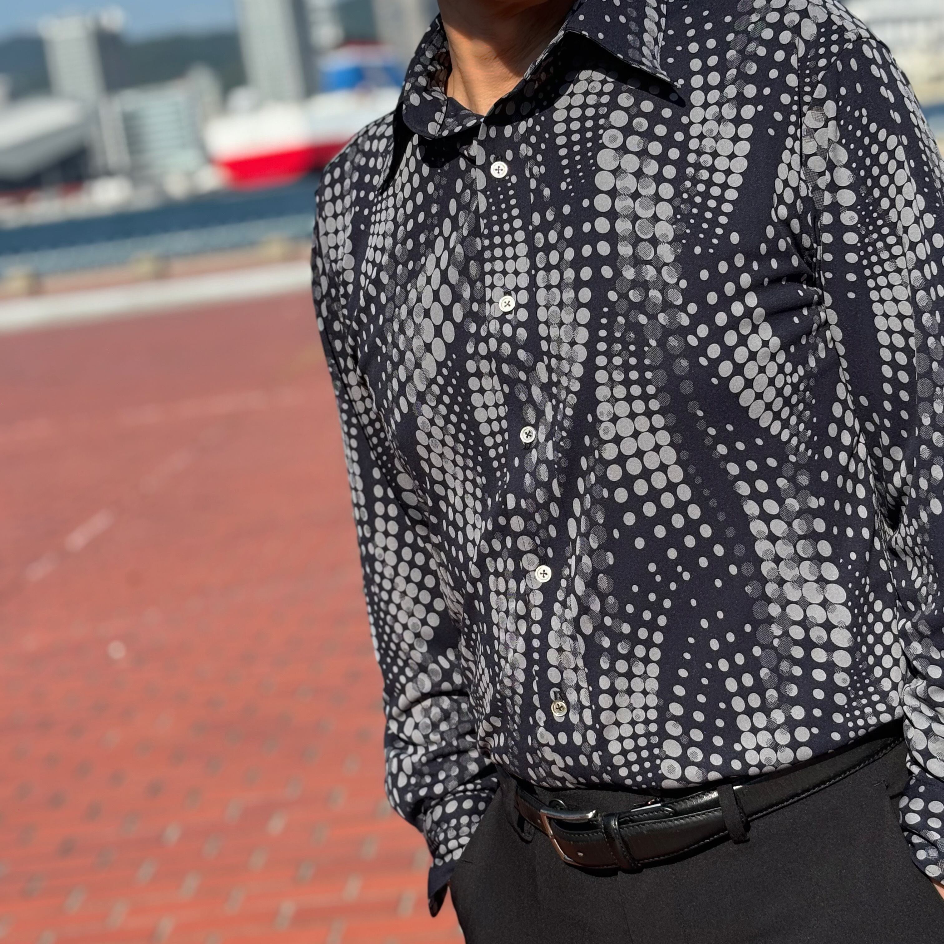 作品例　メンズシャツ