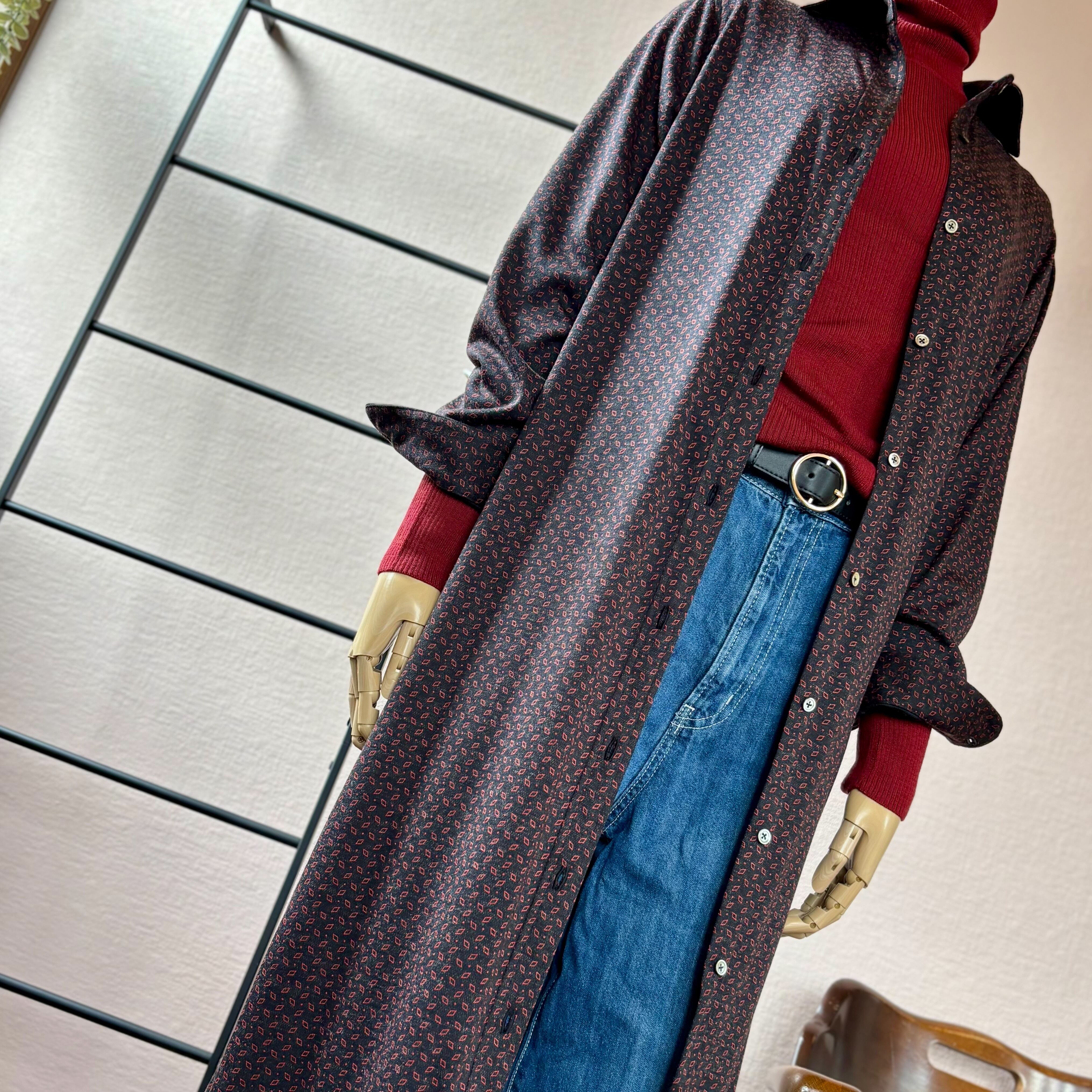 作品例　シャツワンピース