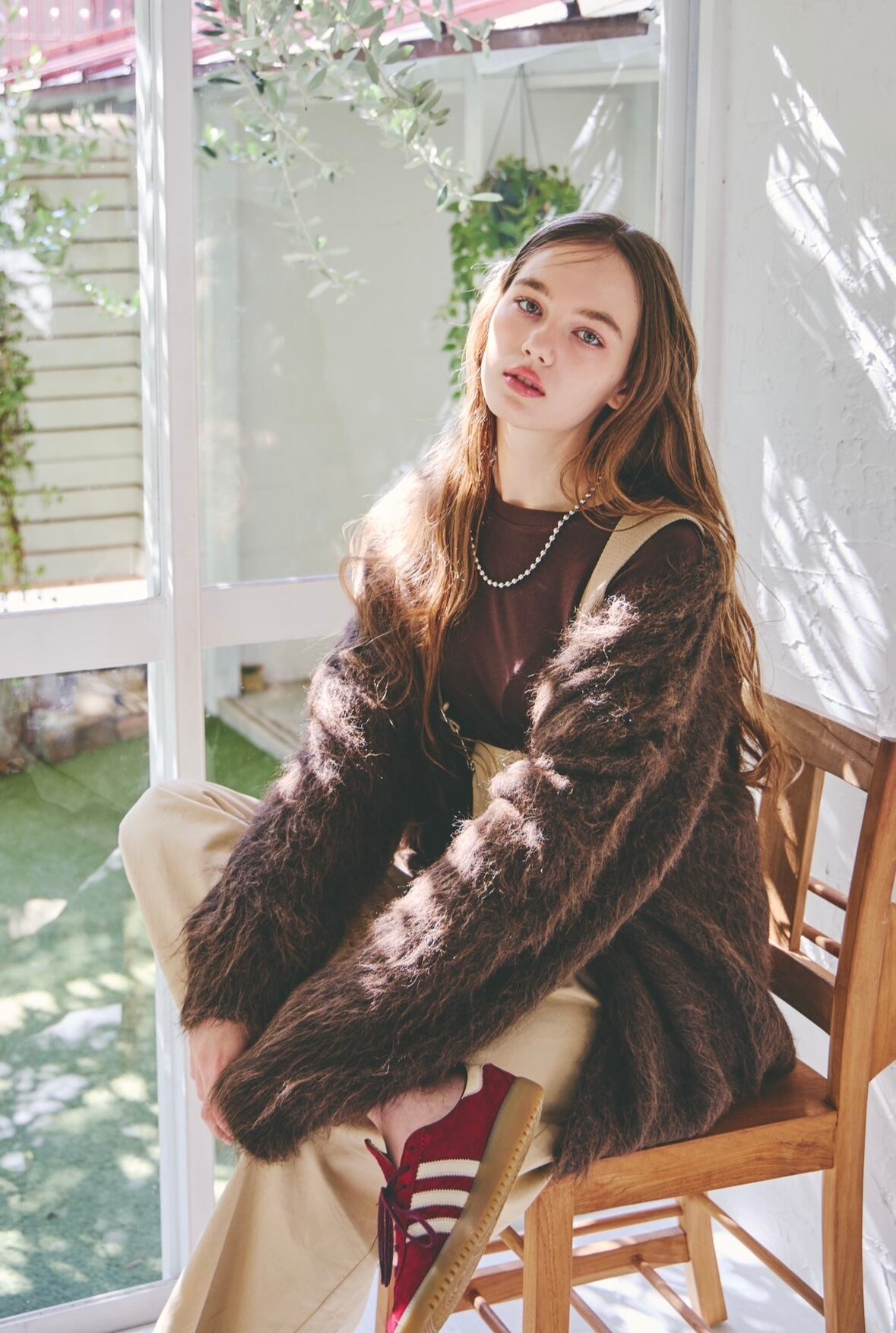 2way mokemoke cardigan | mite