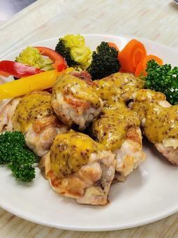 ハニーマスタードチキン