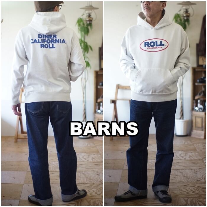 BARNS バーンズ スウェットパーカー プルオーバーパーカー 25466