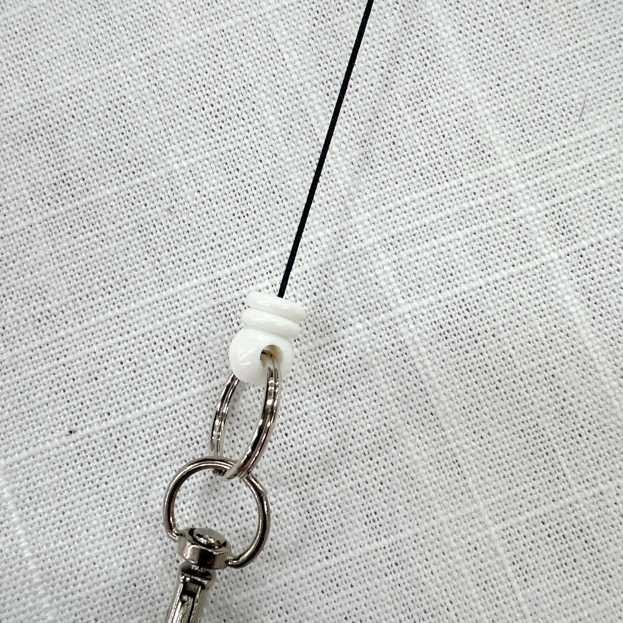 リングとナスカンで繋げています