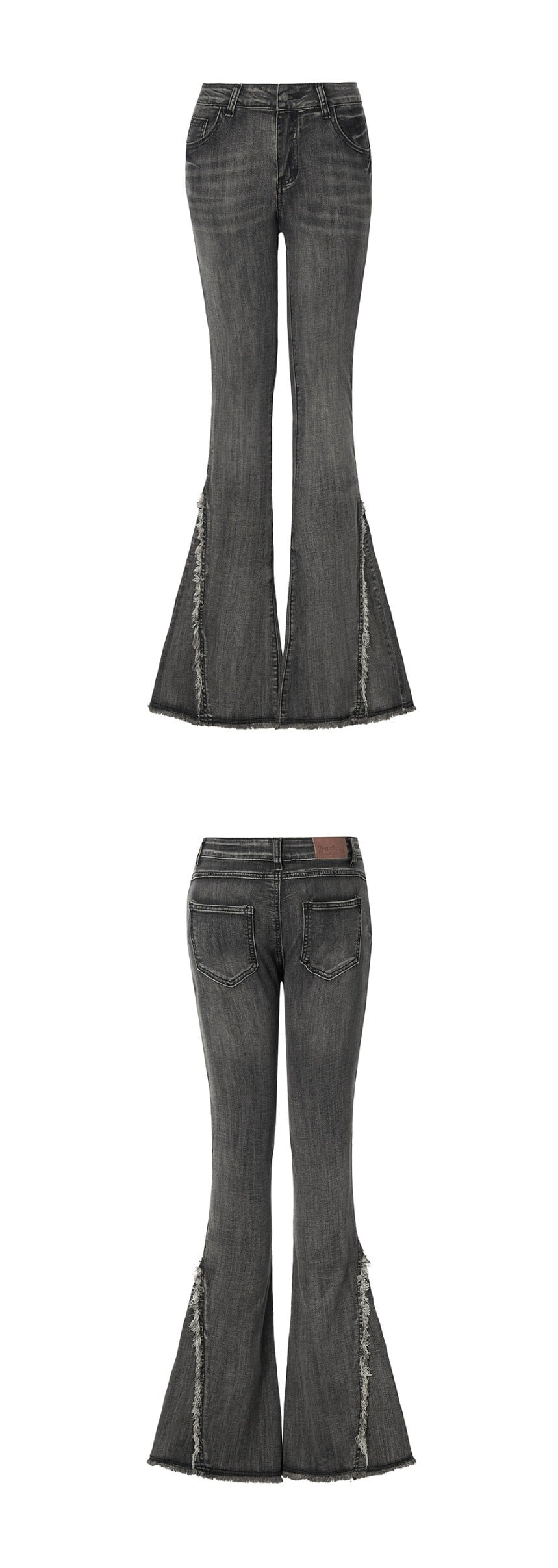 ★IVE リズ 着用！！【ZEROPLANET】JTIANA WASHING BOOTSCUT DENIM PANTS