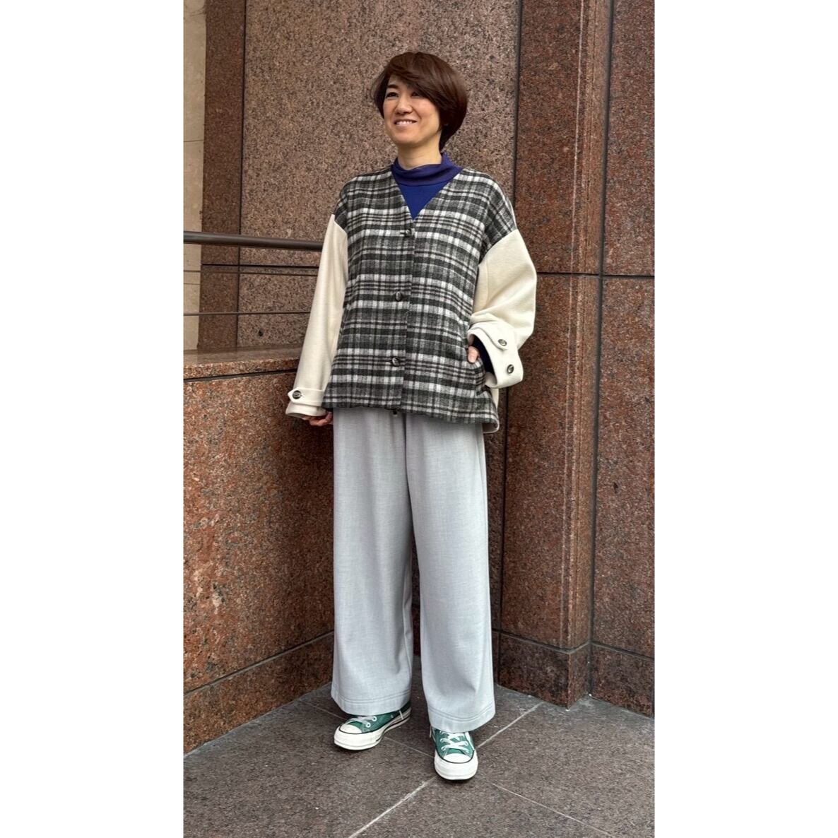 福岡店  154cm  /  着用カラー l.gray  サイズ２