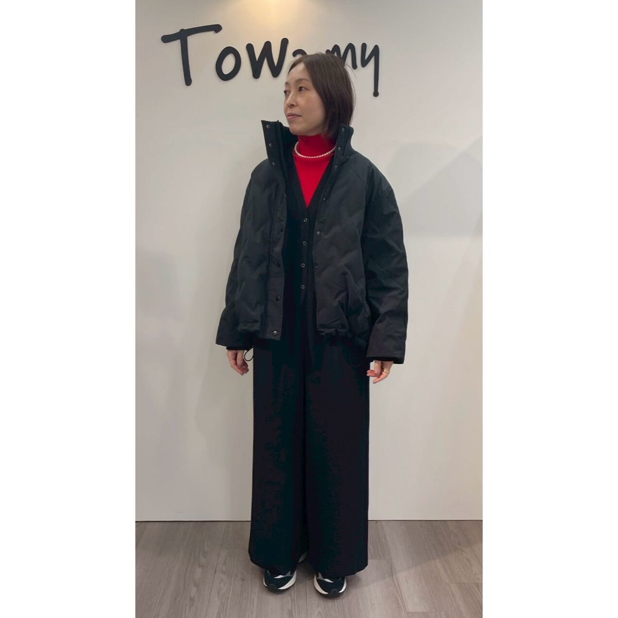 新宿店  162cm  /  着用カラー ブラック