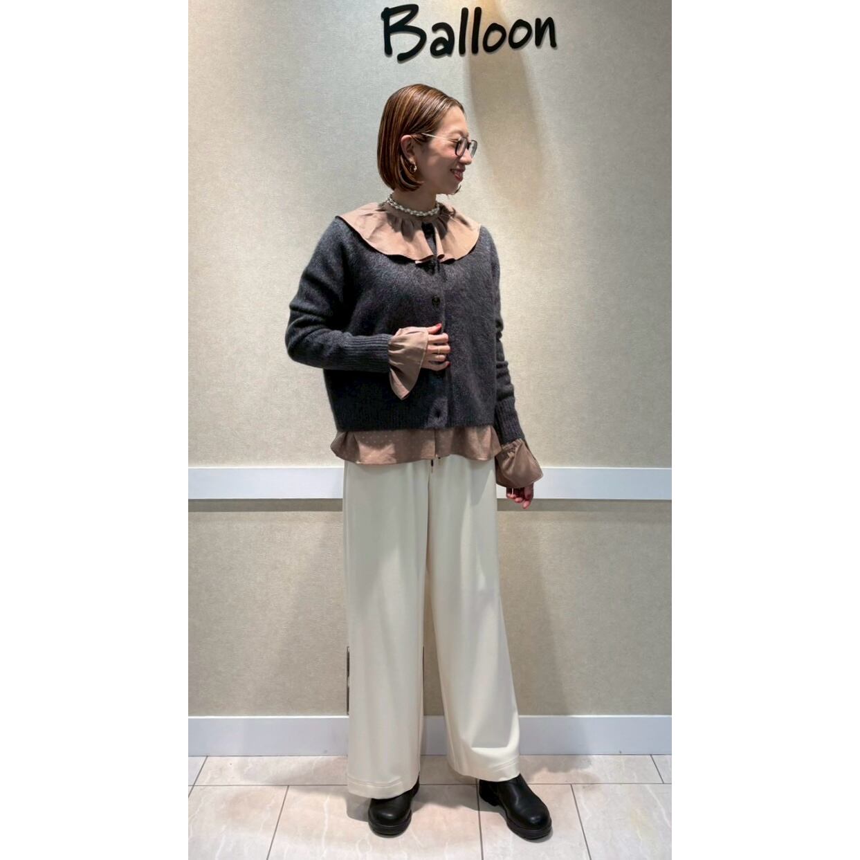 浦和店  157cm  /  着用カラー WHITE