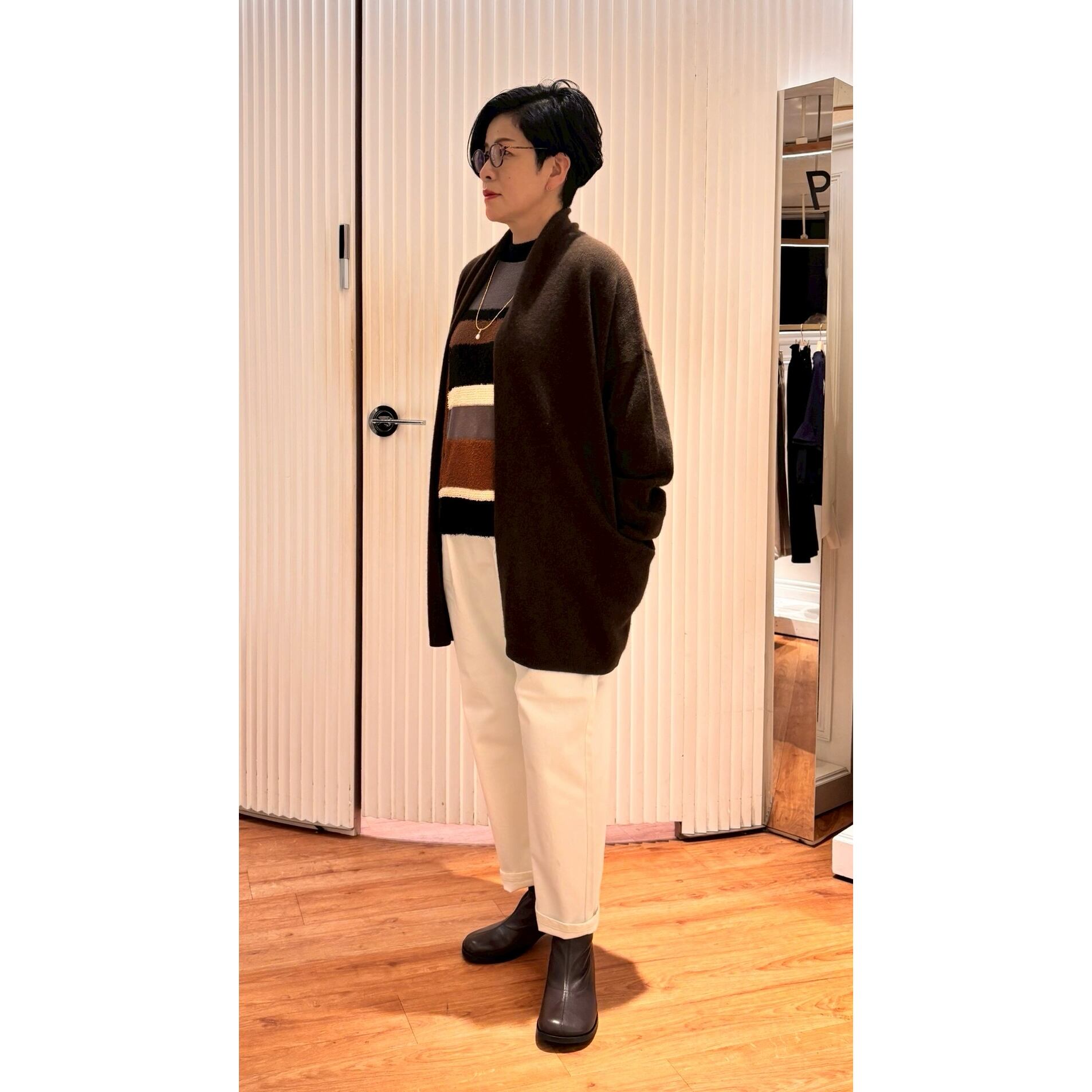 千葉店  155cm  /  着用カラー GOLD×WH