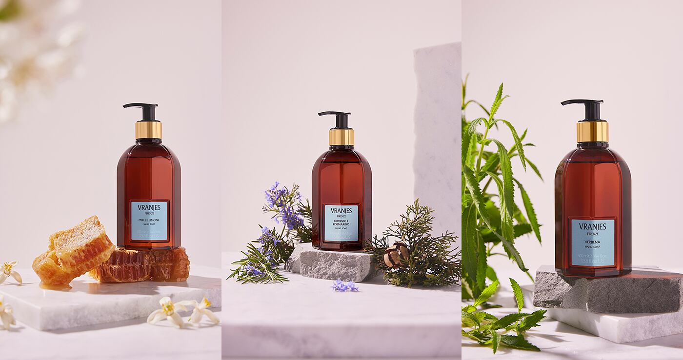 2/1日発売》ROSSO NOBILE ハンドクリーム ＋ ハンドソープ セット