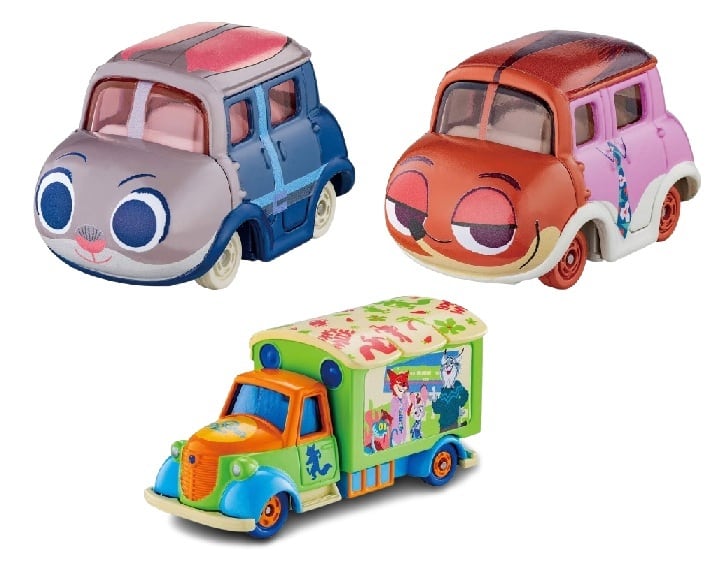 ディズニー　ズートピア　トミカ　ニック　ジュディ　8台 ドリームトミカ SP ズートピア2 ニック ジュディ ディズニーモータース