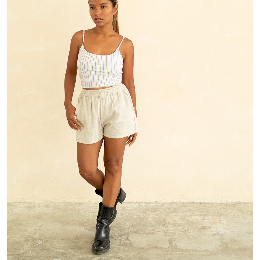 WITH SOPHIA BIKINI TOPーSTRIPES