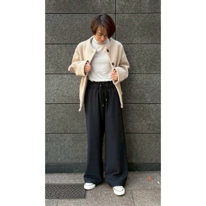 福岡店  154cm  /  navy check  サイズ１