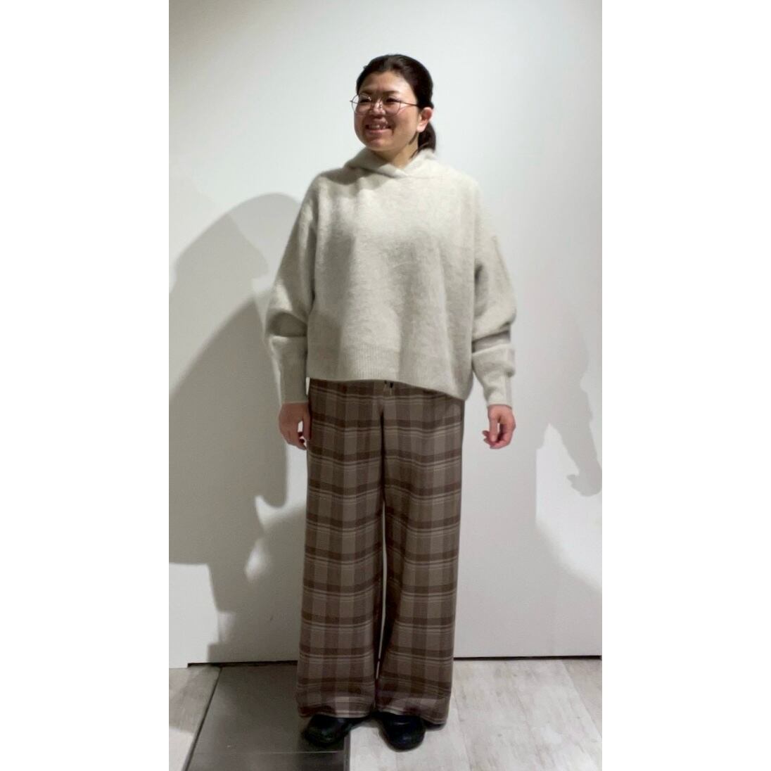 千葉店  150cm  /  brown check  サイズ１