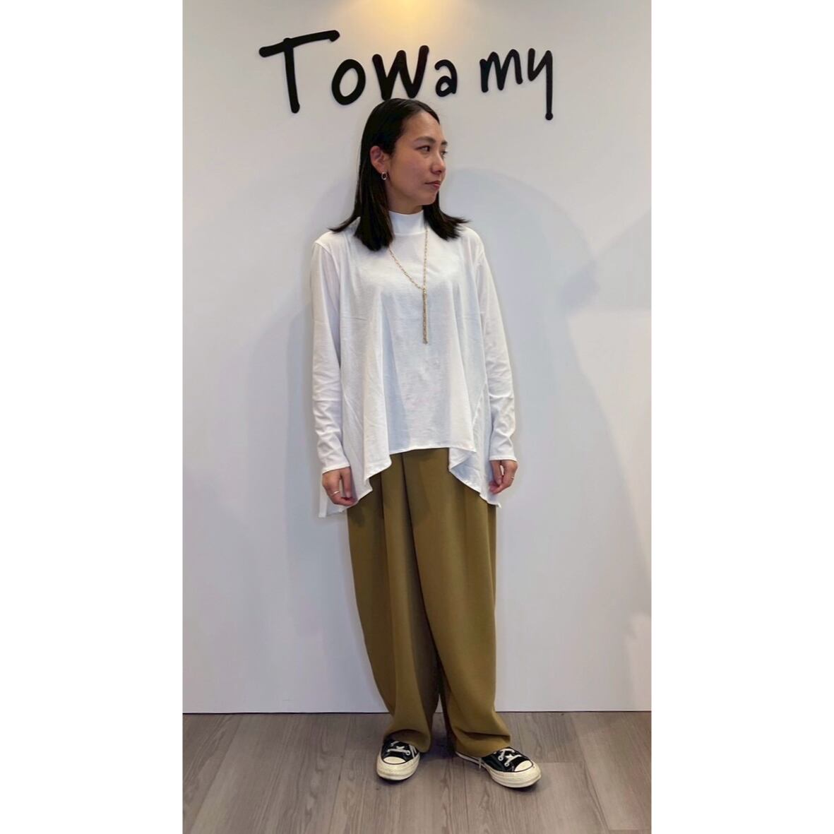 新宿店  158cm  /  着用カラー camel