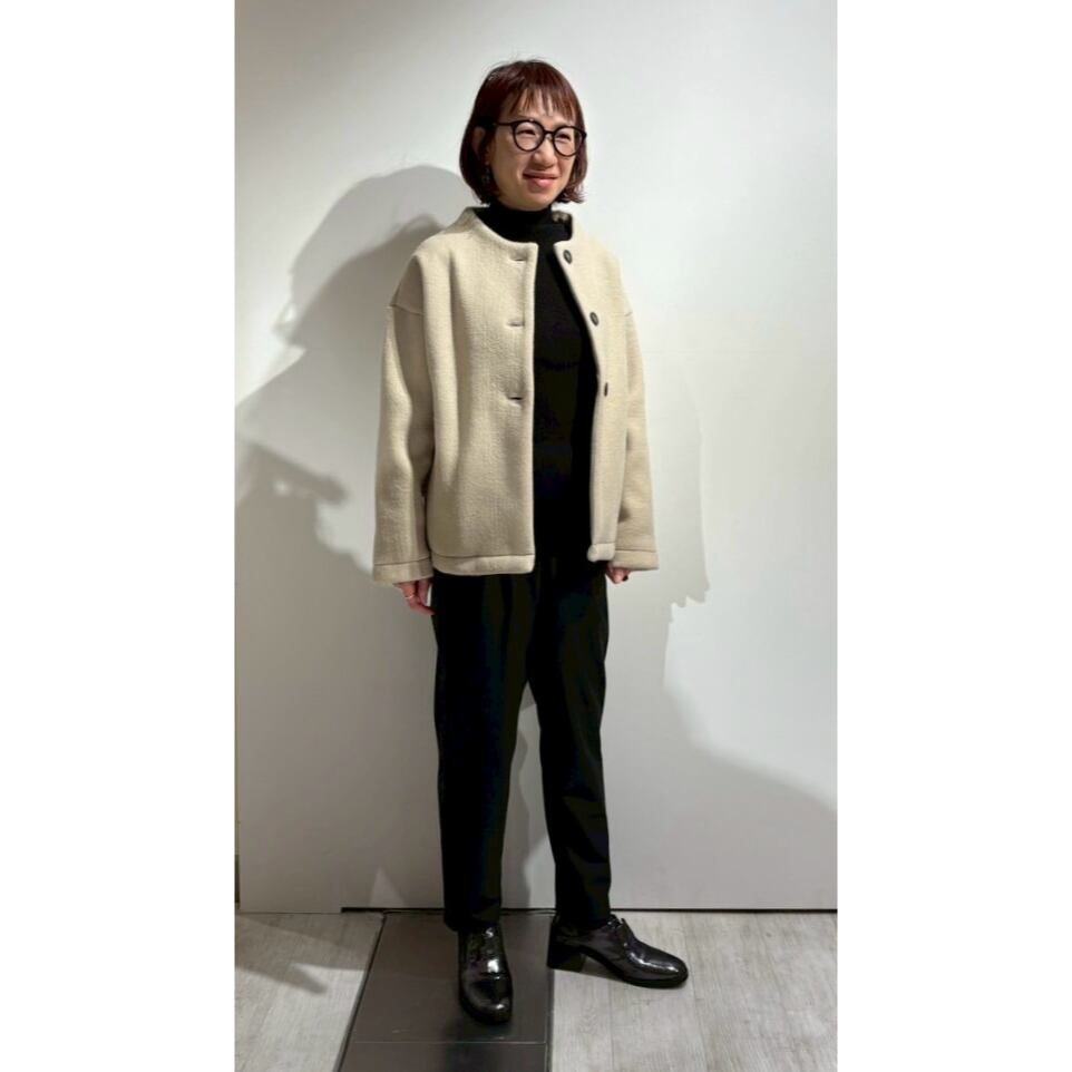 千葉店  159cm  /  着用カラー ミルクティー