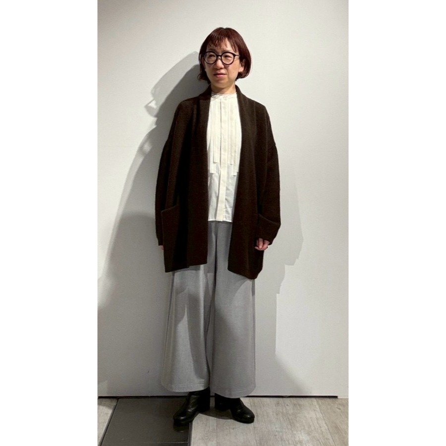 千葉店 159cm  /  着用カラー ダークブラウン