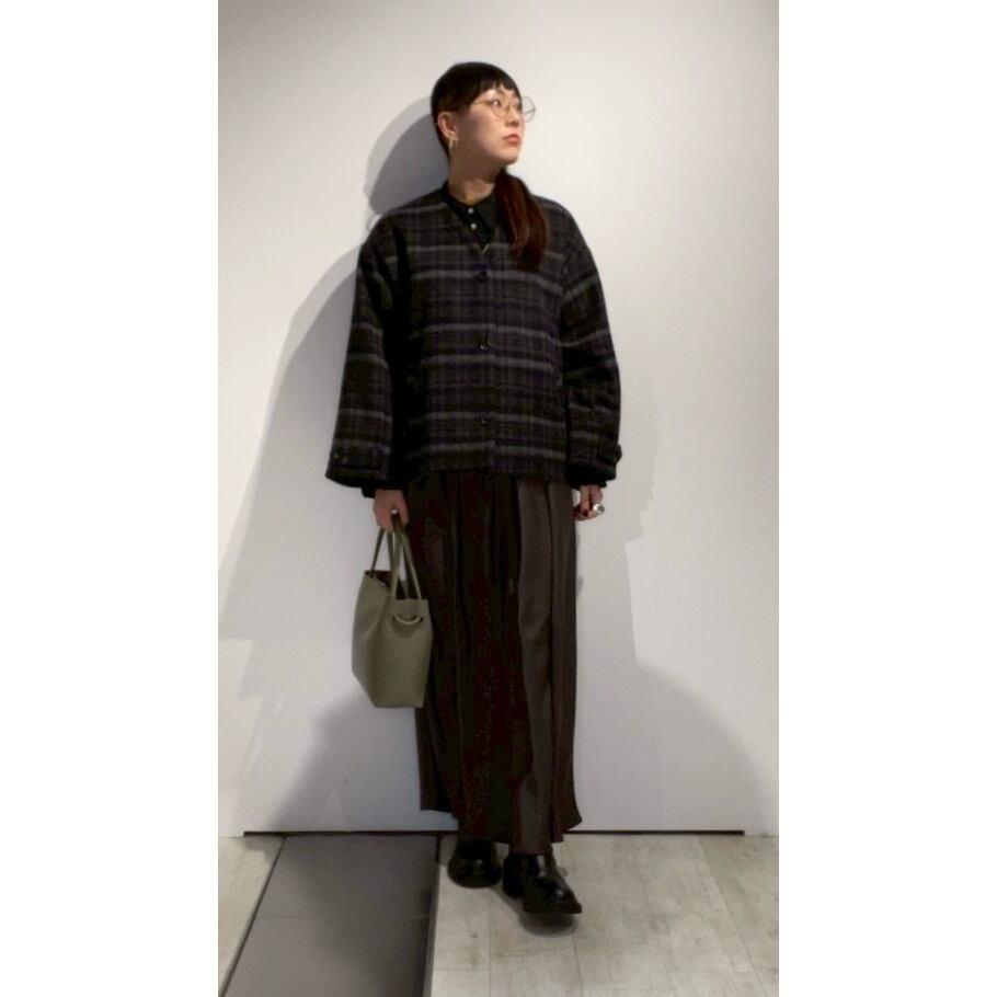 千葉店  159cm  /  着用カラー ネイビーチェック