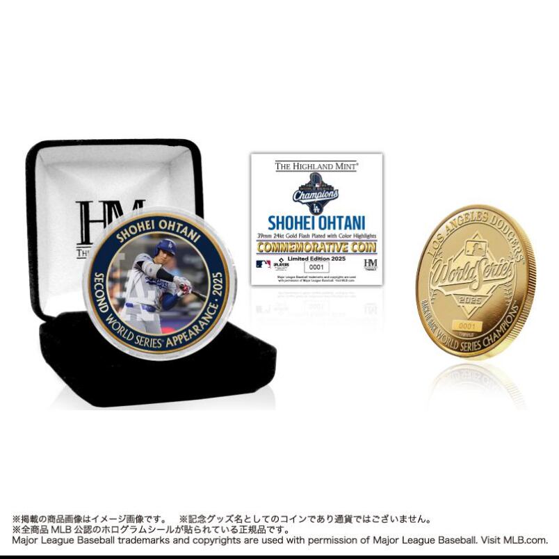 ロサンゼルス・ドジャース ワールドシリーズ　2025 記念壁掛け時計 大谷翔平 ロサンゼルス・ドジャース ワールドシリーズ 2025 記念壁掛け時計 大谷