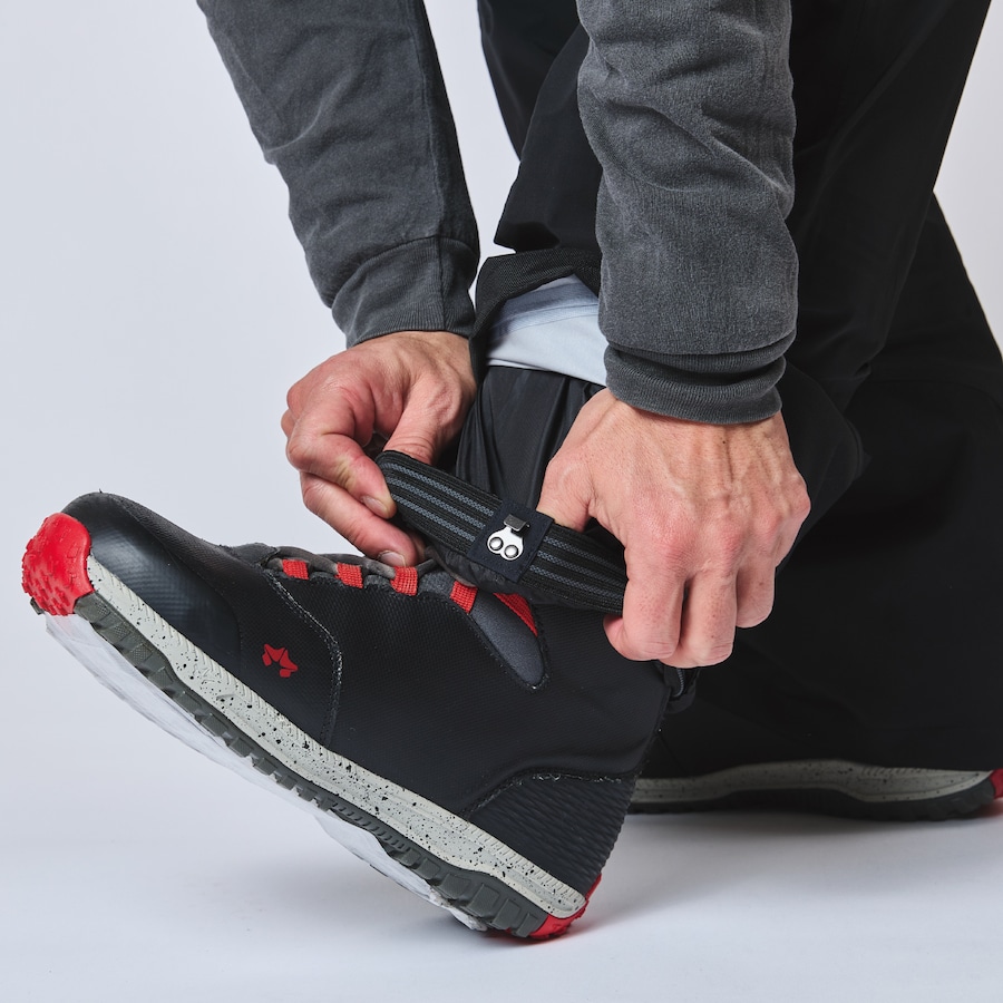 フックつきゲーターを装備