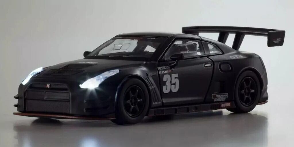 京商 1/64 [MOTN] ニスモ R35 GT-R GT3 テストカー (マットブラック
