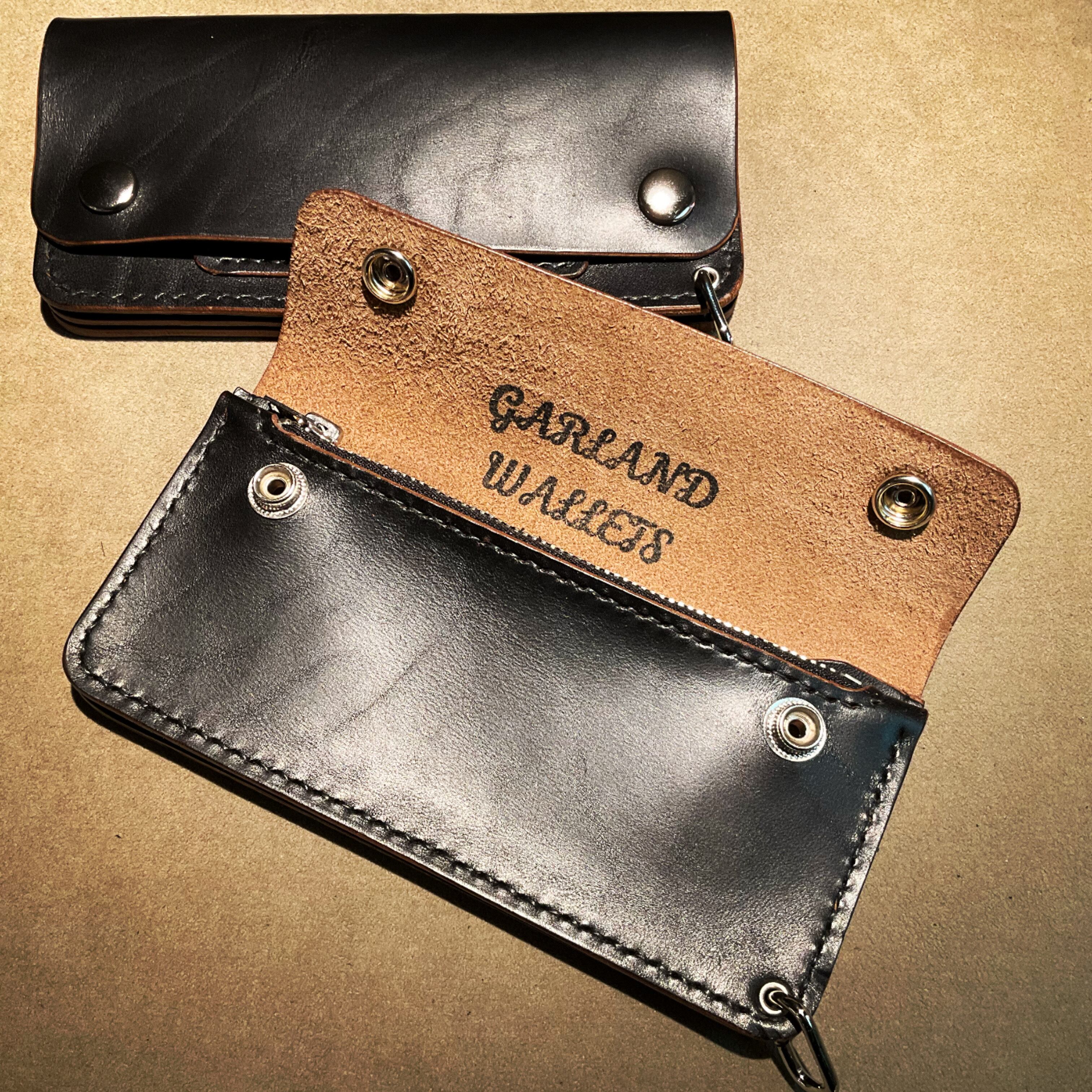 garland Wallets 姫路レザー　グラスゴー　トラッカーウォレット GARLAND Wallets tracker GW02 MARYAM社 ホースバット tracker wallet