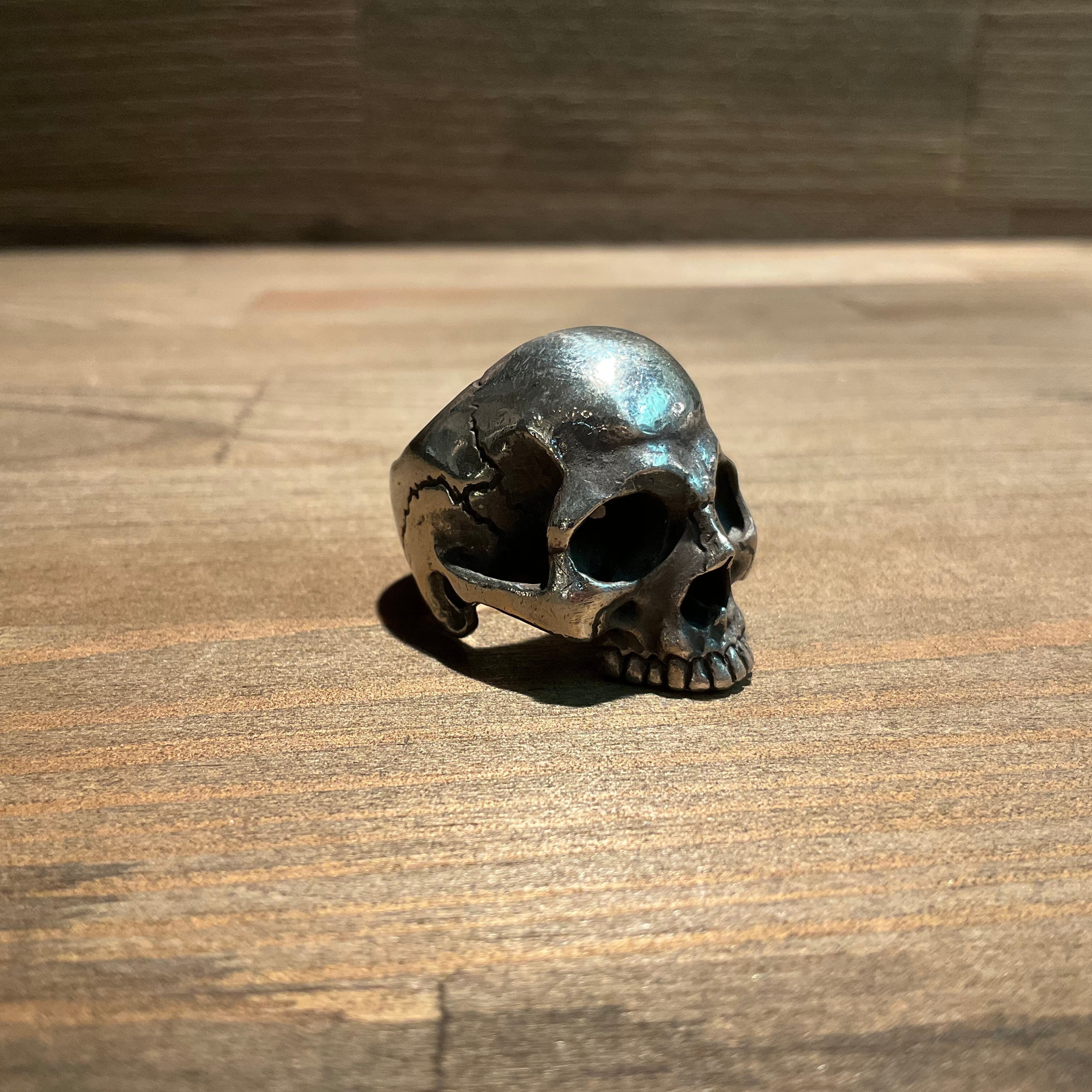 haraKIRI ハラキリ ラージスカルリング 顎無し SilverJewelry